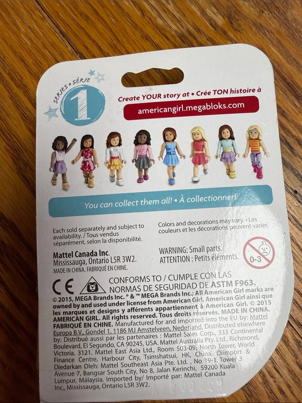 American Girl Mini Doll Fashion Set - Pink & Black LEGO